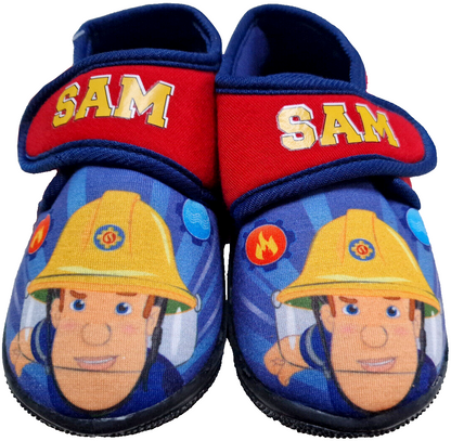 Feuerwehrmann SAM Kinderhausschuhe Kita Kinder Hausschuhe Kindergarten Gr. 25-28